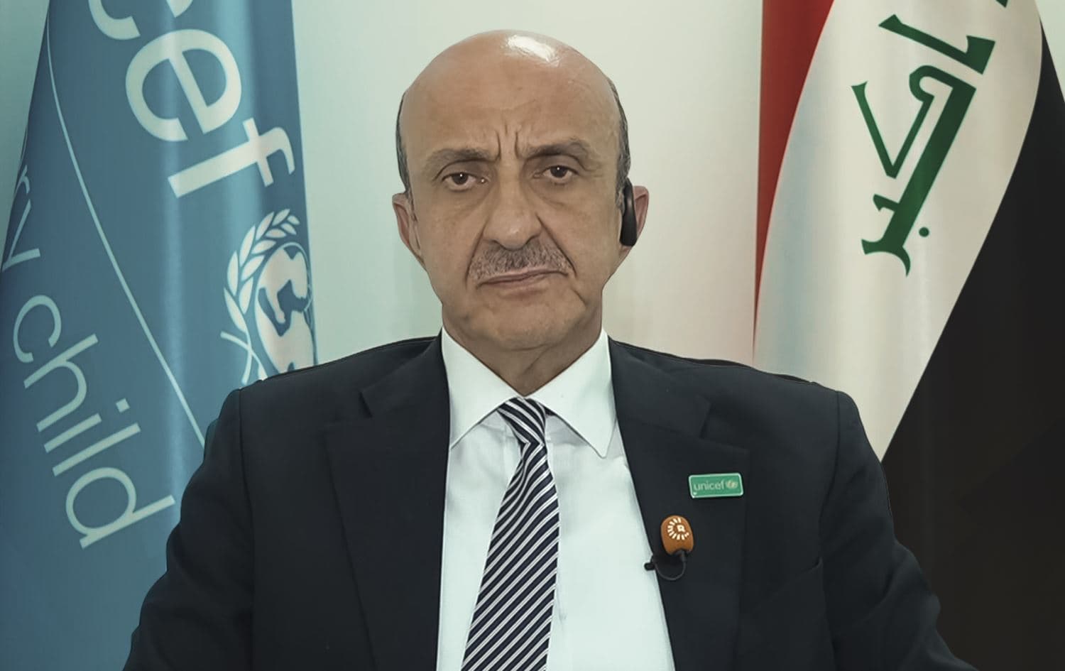 Ali al-Khateeb, UNICEF Chief of Water, Sanitation, and Hygiene (WASH) in Iraq. Photo: Rudaw