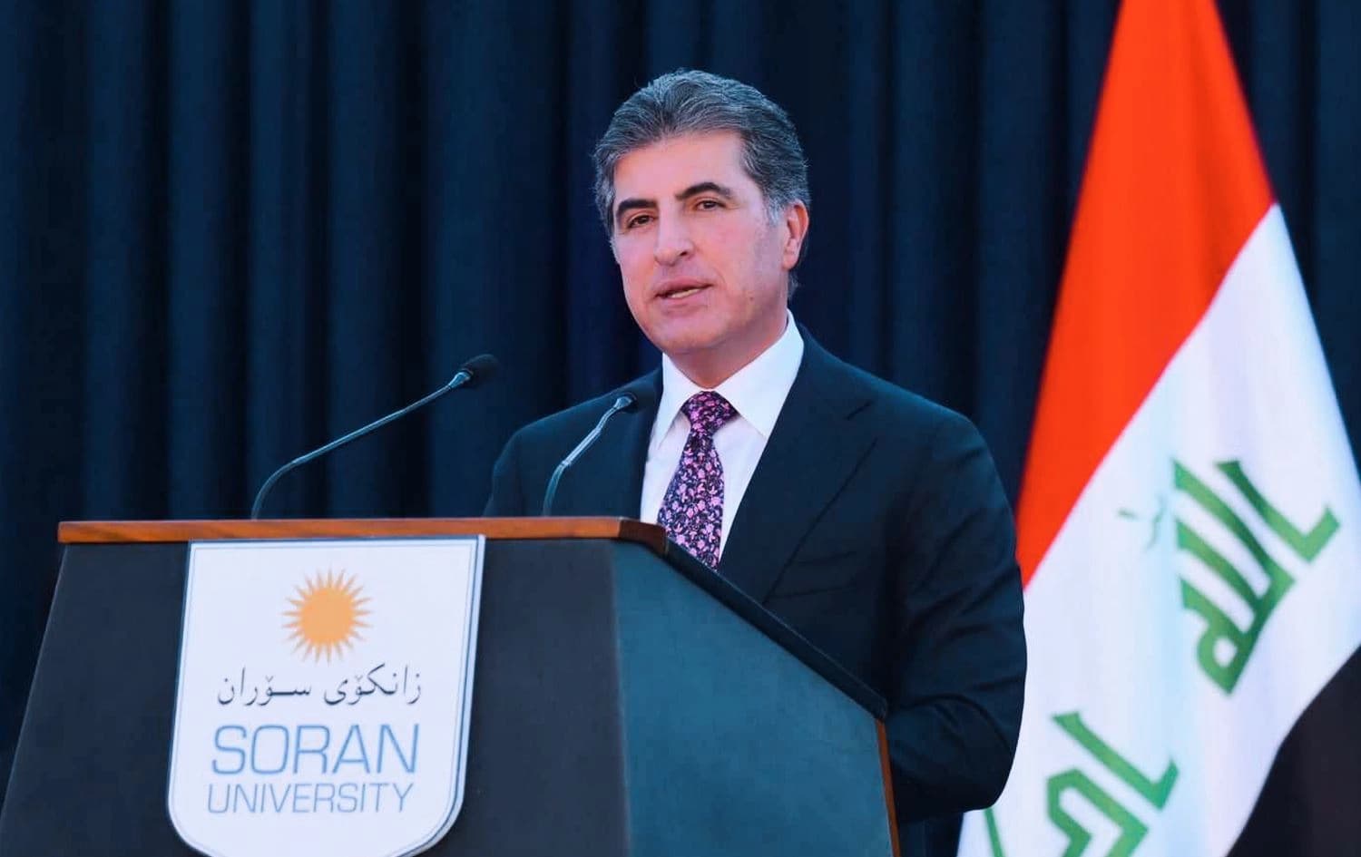 Serokê Herêma Kurdistanê Nêçîrvan Barzan