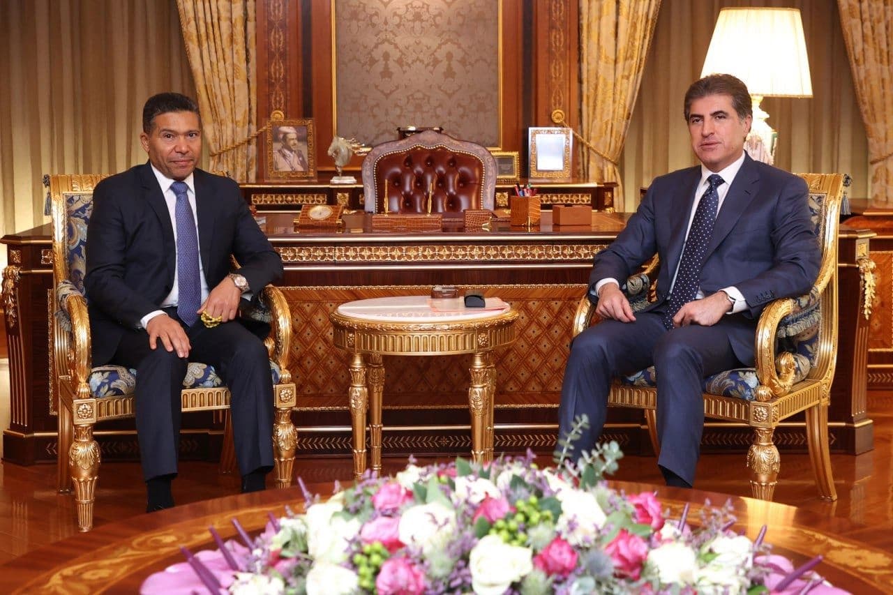 نێچیرڤان بارزانی و شێخ جهمال ئهلزارى