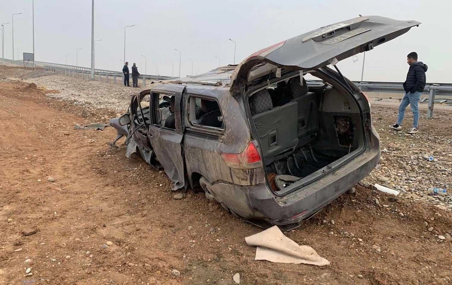 Li Hewlêrê qezaya trafîkê