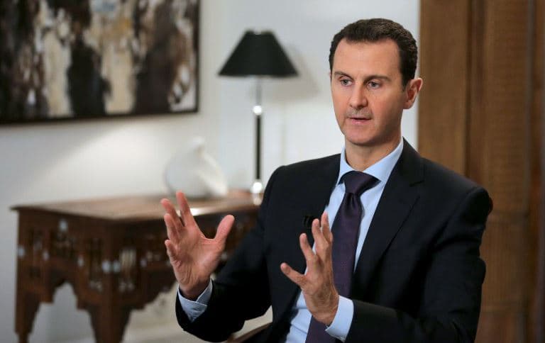 بەشار ئەسەد، سەرۆکی سووریا. وێنە: AFP