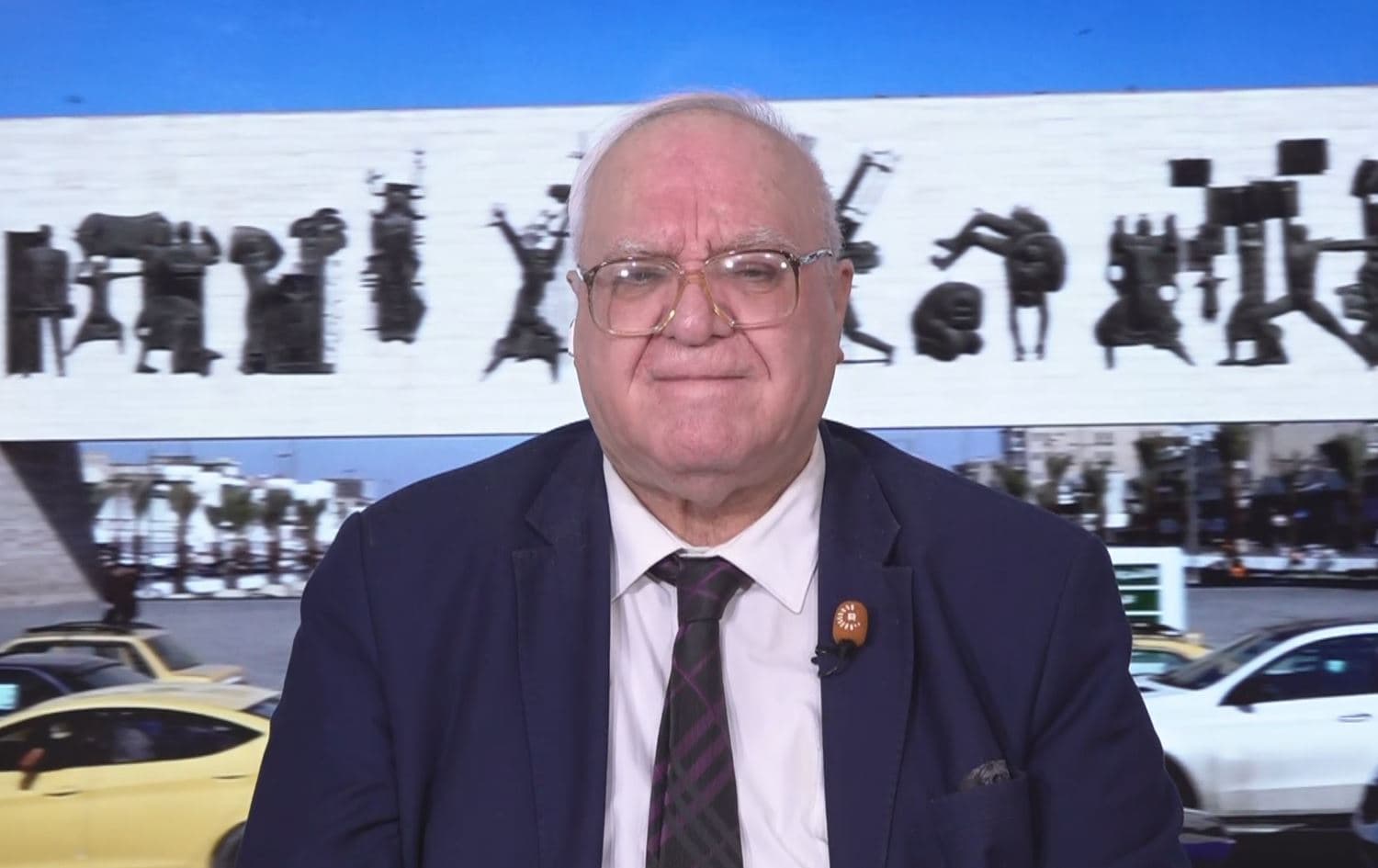 Mudher Mohammed Saleh, the financial advisor to Iraqi Prime Minister Mohammed Shia’ al-Sudani, speaking to Rudaw on December 20, 2023. Photo: Rudaw/screengrab
