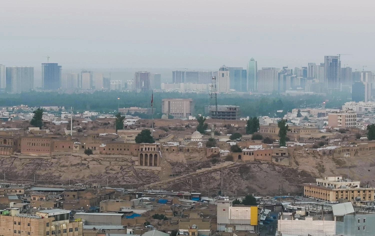 دیمەنێکی گشتیی شاری هەولێر. وێنە: بڵند تاهیر - رووداو