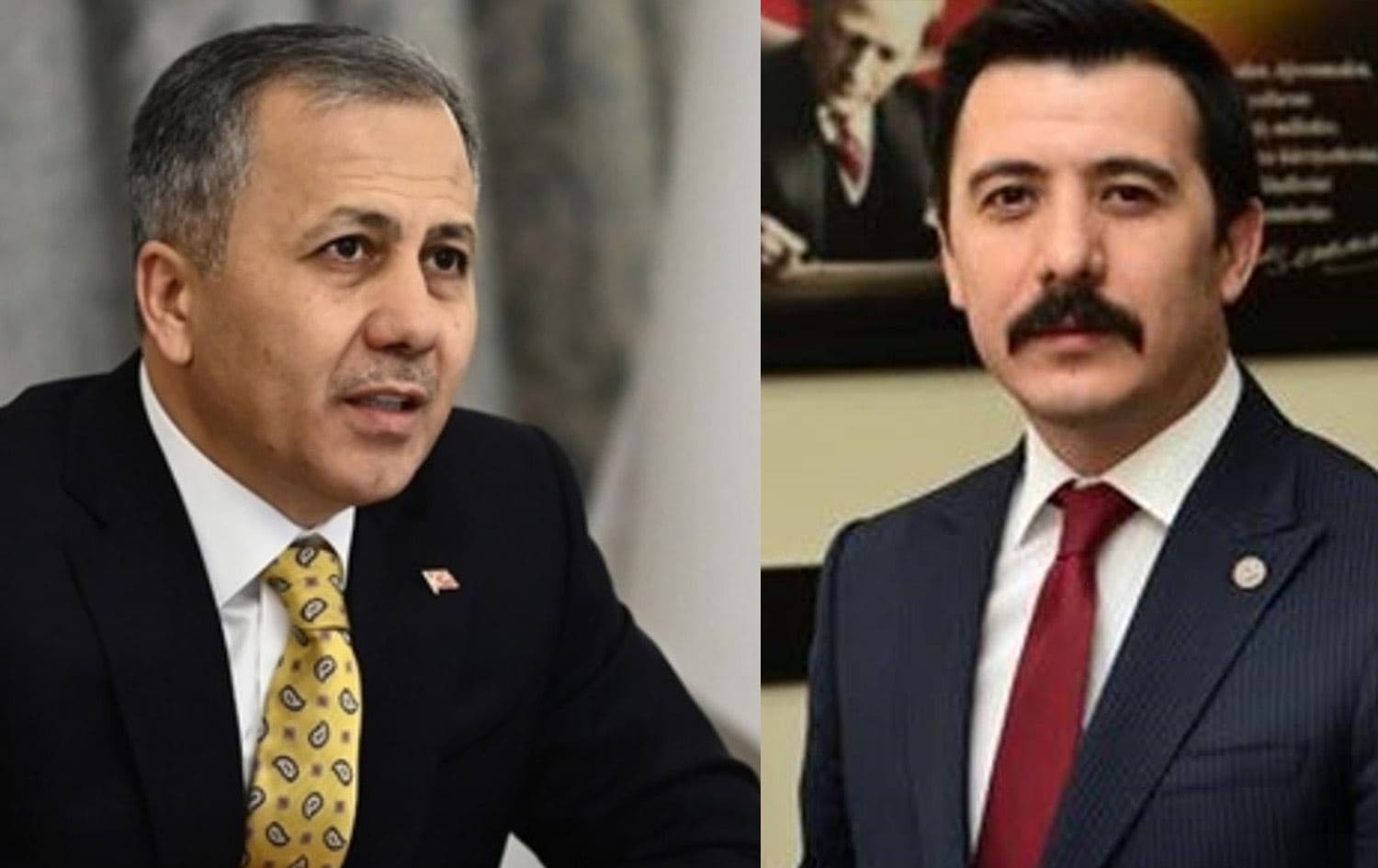 İçişleri Bakanı Ali Yerlikaya ve Kulp Kaymakamı Burak Akeller