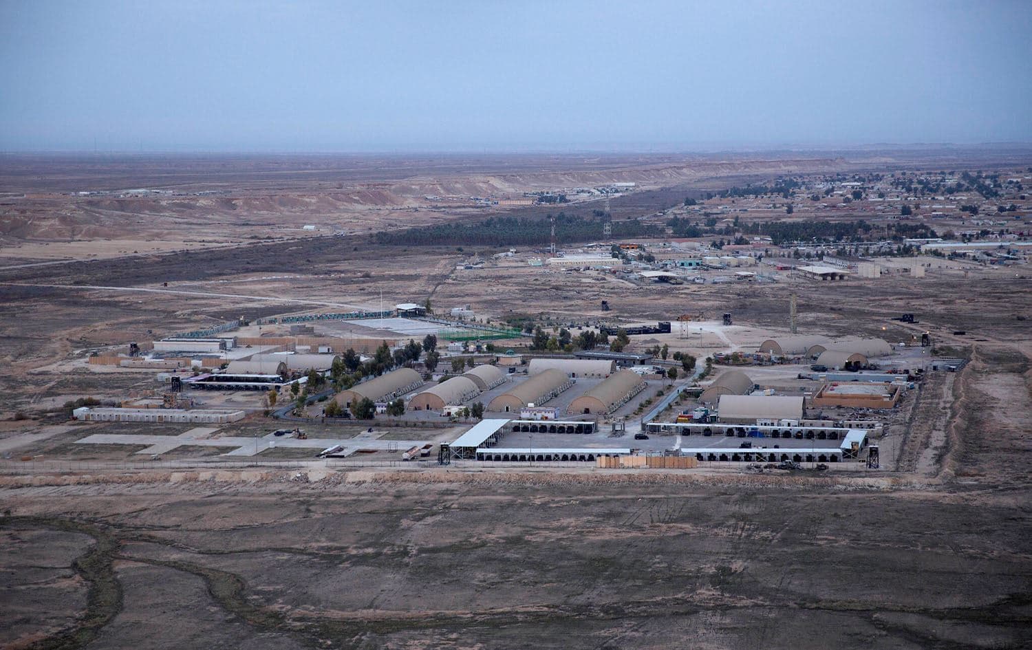 Ain al-Asad base in Anbar. File Photo: AP