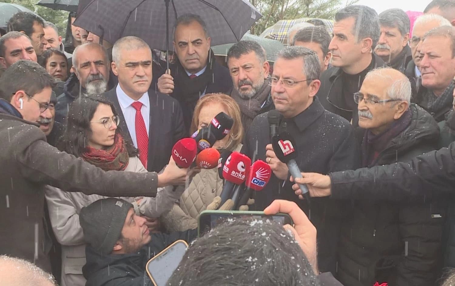 Serokê Giştî yê CHPyê Ozgur Ozel çû Dêrsimê / Wêne: Rûdaw