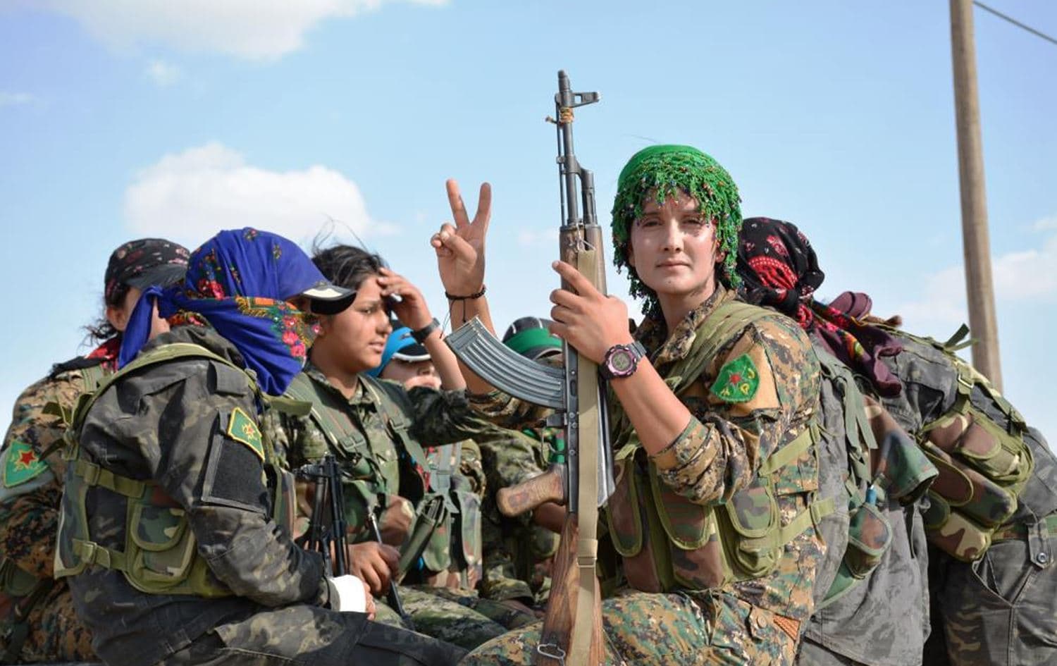 Foto: YPJ'li savaşçılar