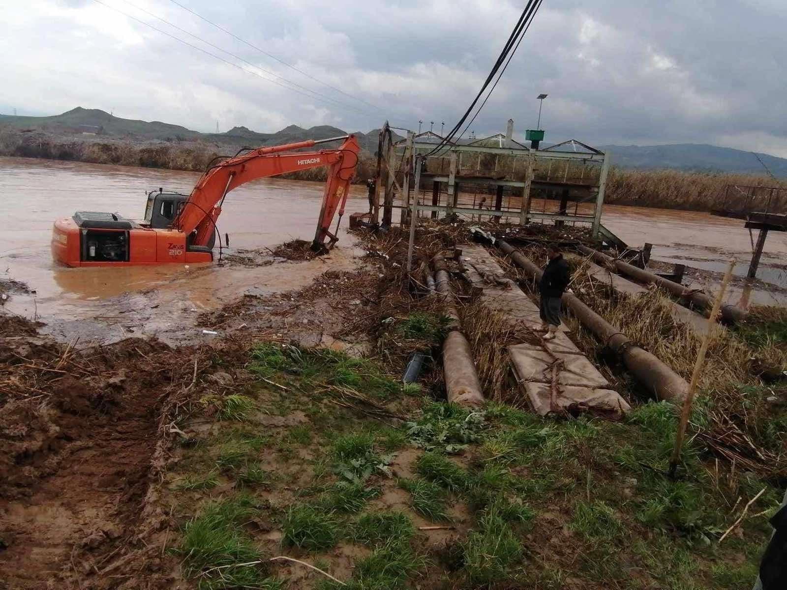 ساتی کارکردن لە پرۆژەیەکی ئاوی کۆیە