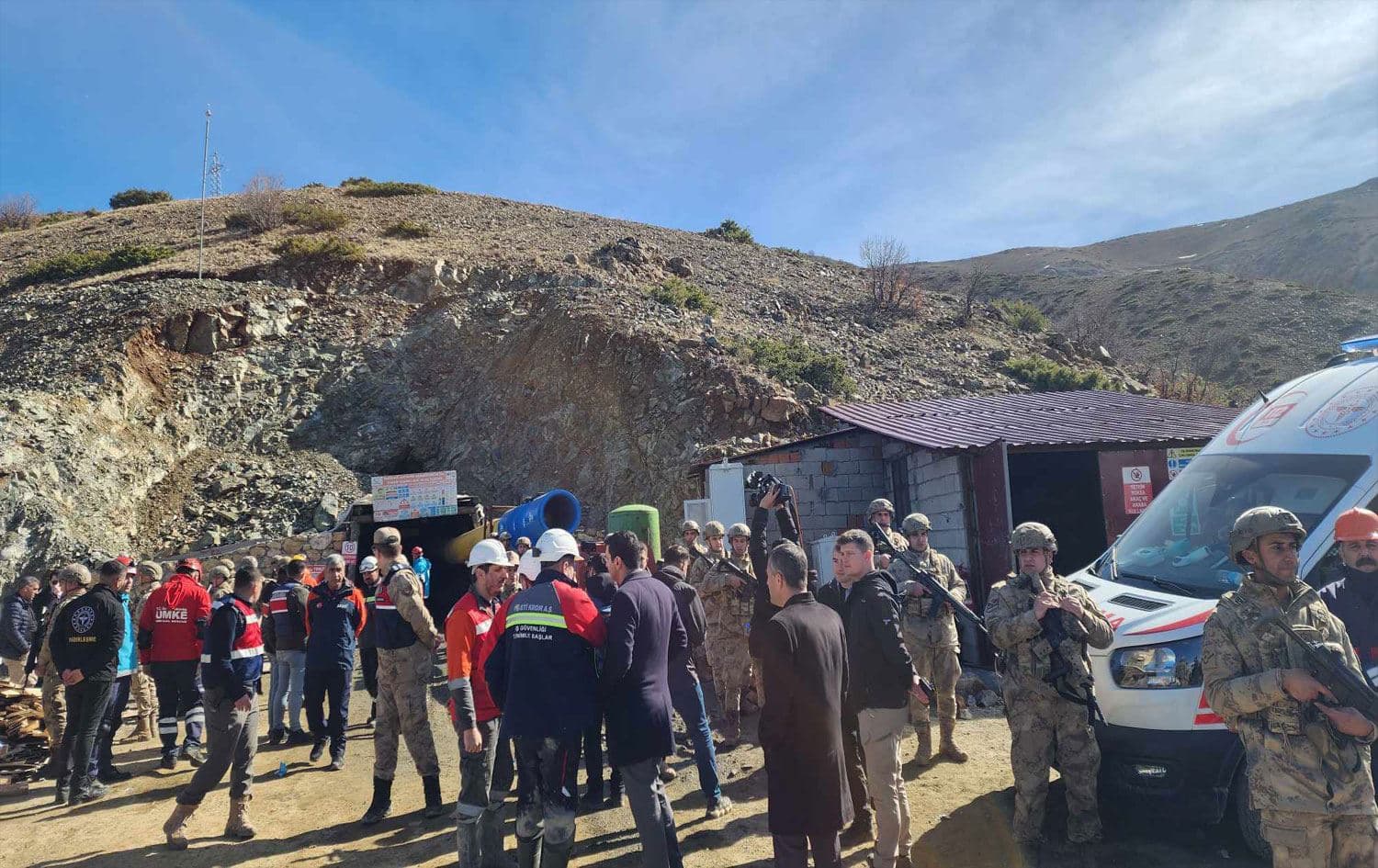 Elazığ'ın Palu ilçesindeki maden ocağı / Foto: Abdulselam Akıncı