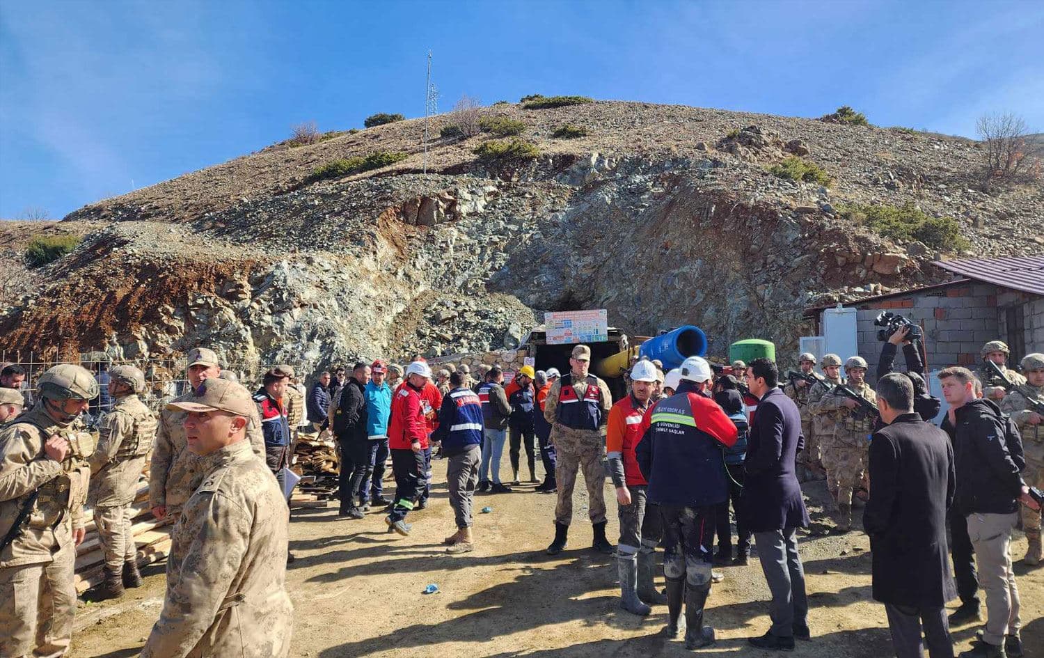 Elazığ'da maden göçüğü / Foto: Abdulselam Akıncı / Rûdaw