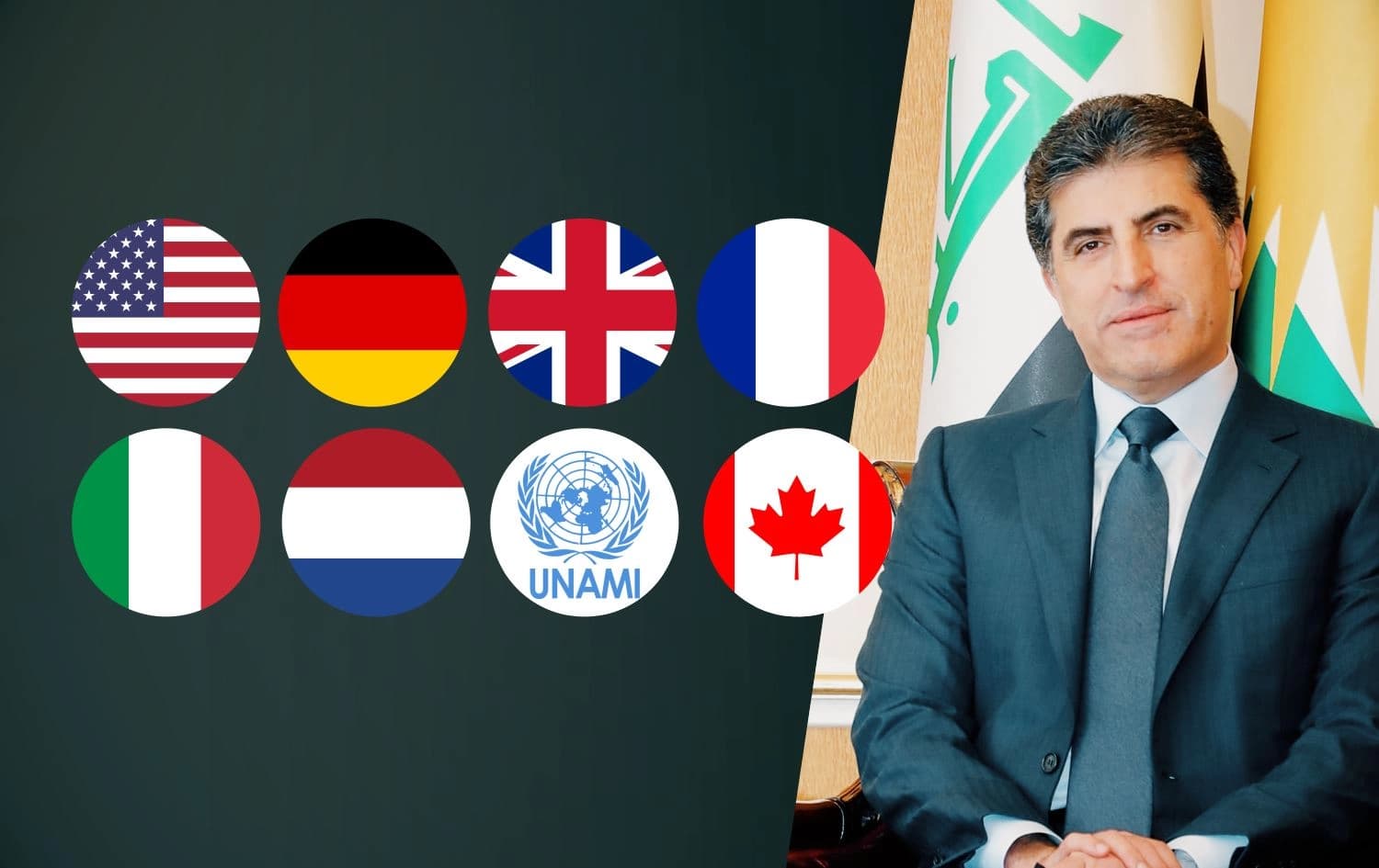 وڵاتانی جیهان بە گەرمی پێشوازی لە دیاریکردنی رۆژی هەڵبژاردن لەلایەن نێچیرڤان بارزانییەوە دەکەن
