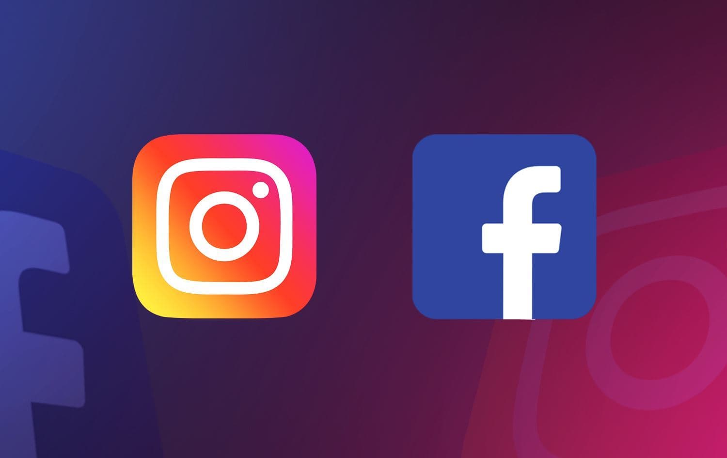 Popüler sosyal medya ağları Facebook ve Instagram