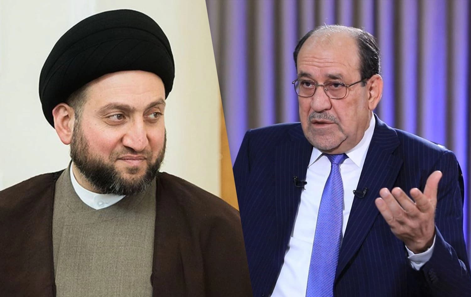 نووری مالیکی و عەمار حەکیم
