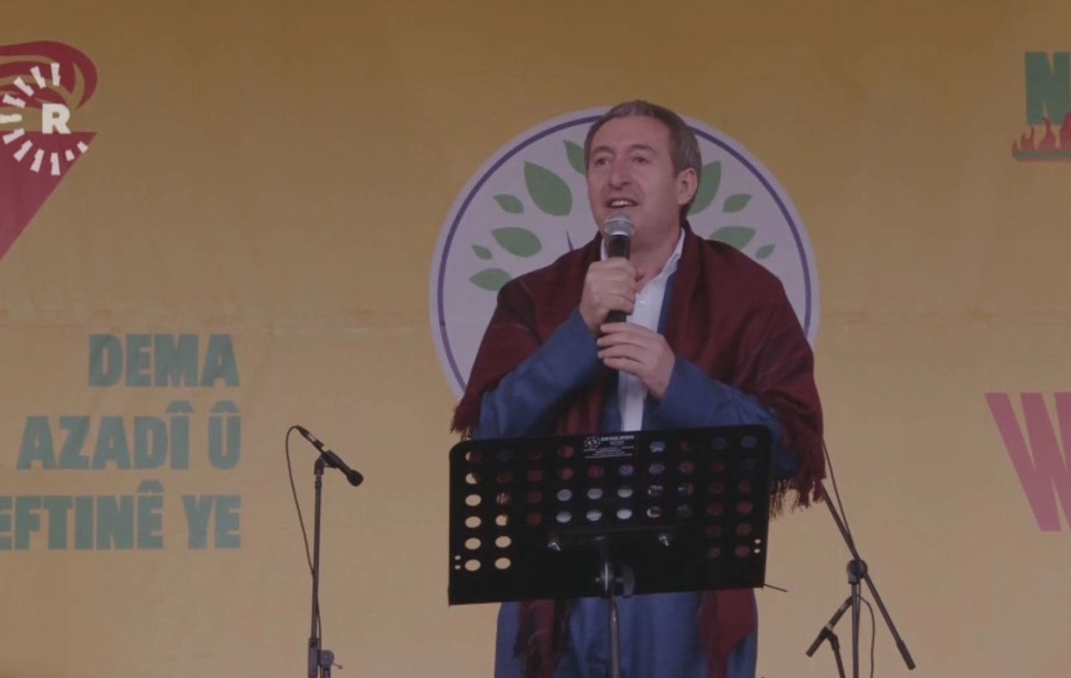 Tuncer Bakırhan / Video alıntısı / Rûdaw