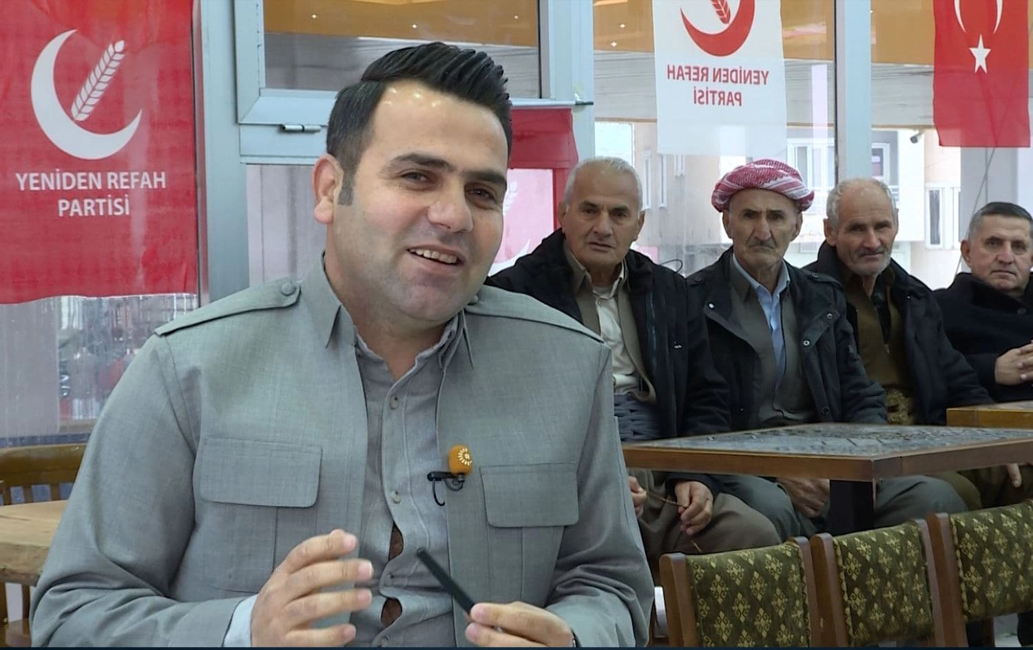 Yeniden Refah Partisi (YRP) adayı avukat Hasan Dinç