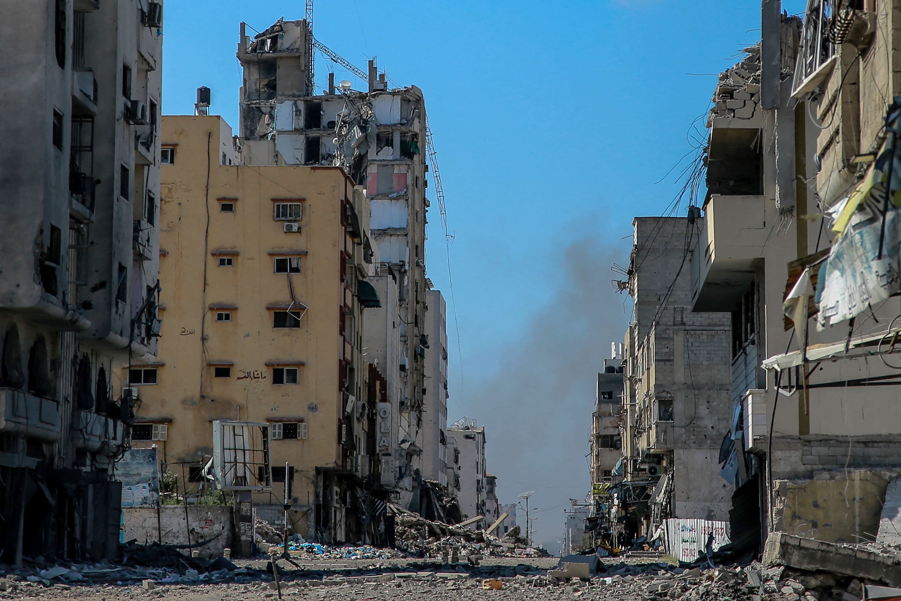 A picture shows destruction from previous Israeli strikes in Gaza City, on March 25, 2024, amid the ongoing conflict between Israel and the Palestinian Hamas movement. Photo: AFP