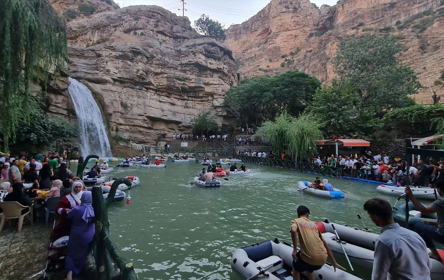 The Gali Ali Bag resort in Erbil province. Photo: Bilind T. Abdullah / Rudaw
