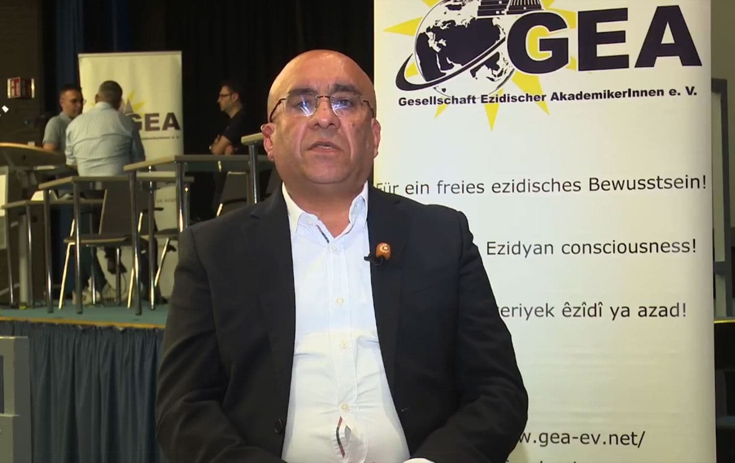 Ezidi Akademisyenler Toplumu Başkanı İbrahim Kuş