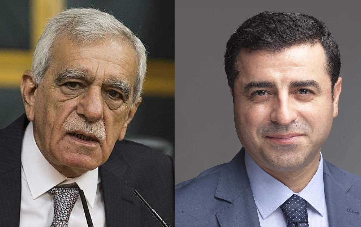 From left: Ahmet Turk and Selahattin Demirtas. Photos: file/handout