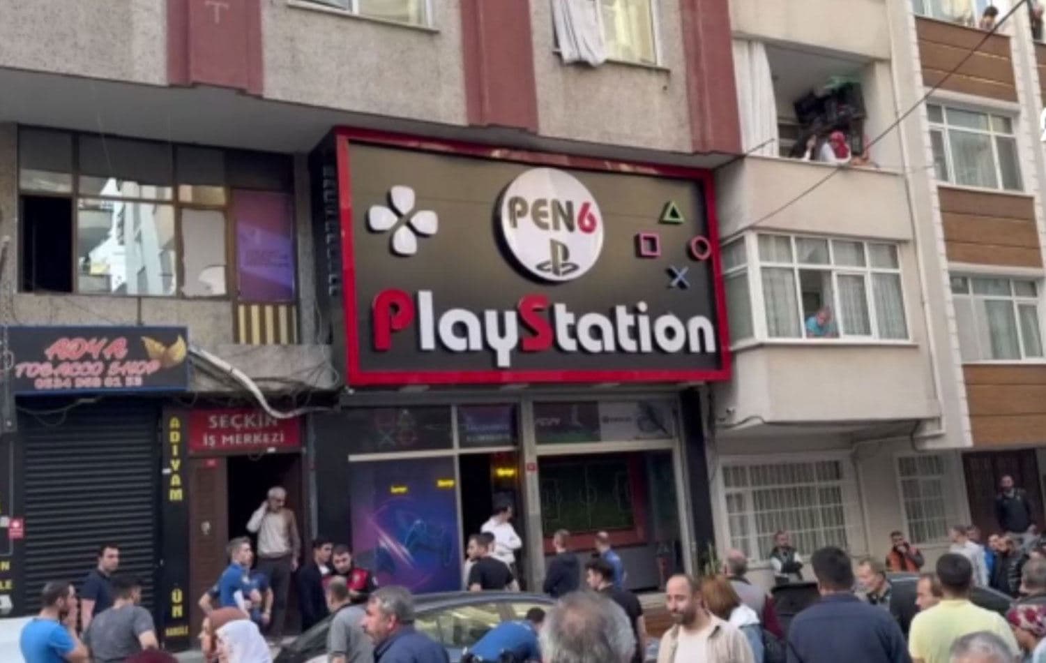 Olay yeri / Video alıntısı / AA