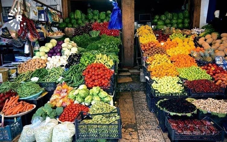 فرۆشگایەکی سەوزە و میوە لە هەولێر. وێنە: بڵند تاهیر - رووداو/ئەرشیڤ