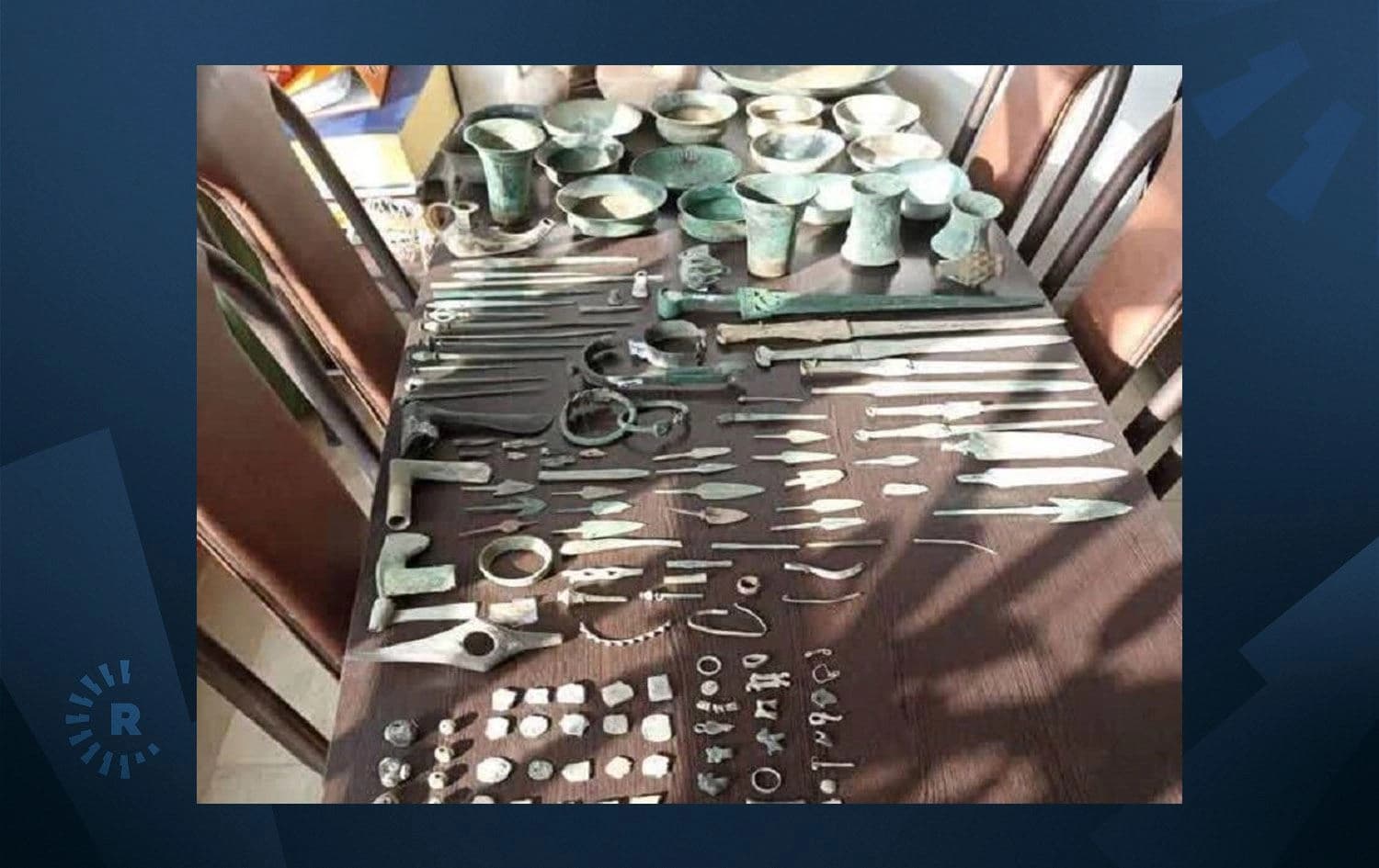 ئەو پارچە شوێنەوارییانەی لە سنە دەستیان بەسەردا گیراوە