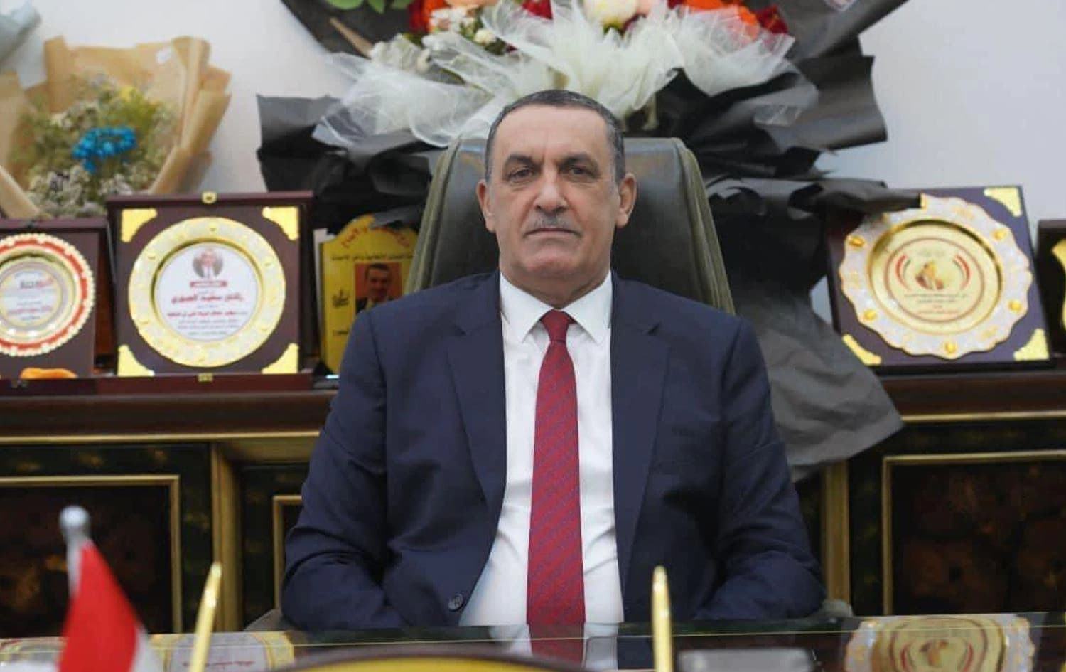 Acting Kirkuk Governor Rakan al-Jabouri. Photo: Jabouri's office/Facebook