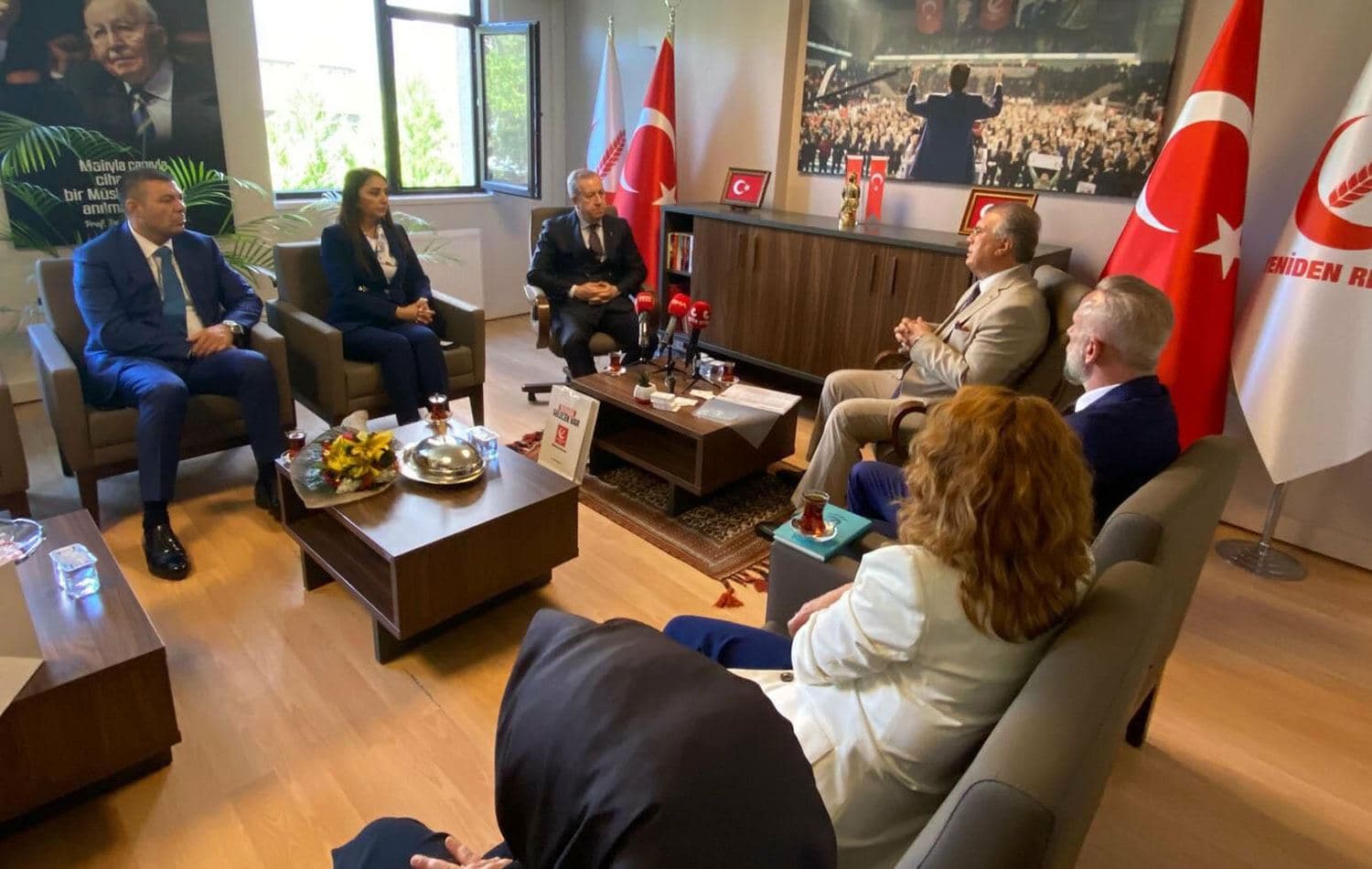 YRP ve MHP heyetleri bayramlaştı / ANKA