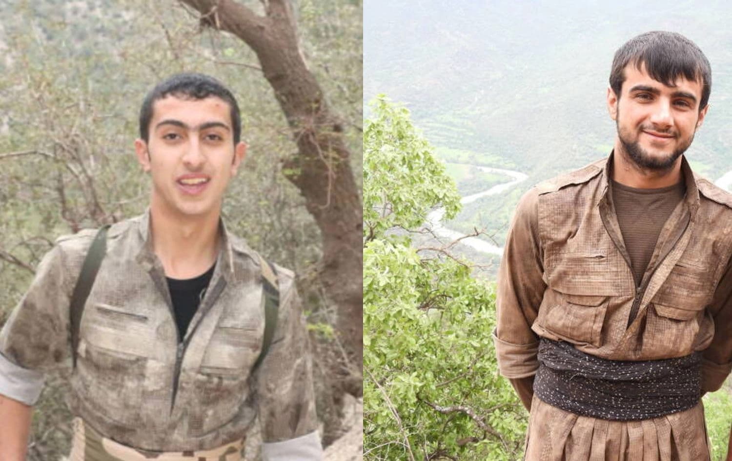 Bager Kurdistan (Li çepê) û Akîf Gabar / Wêne: HPG
