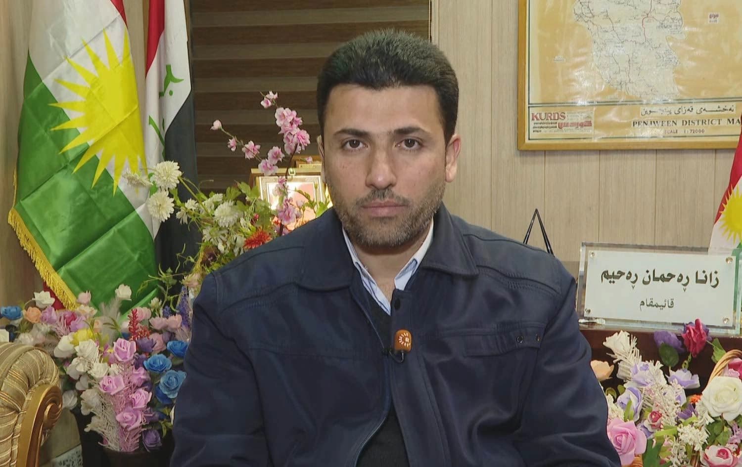 زانا رەحمان، قایمقامی پێنجوێن