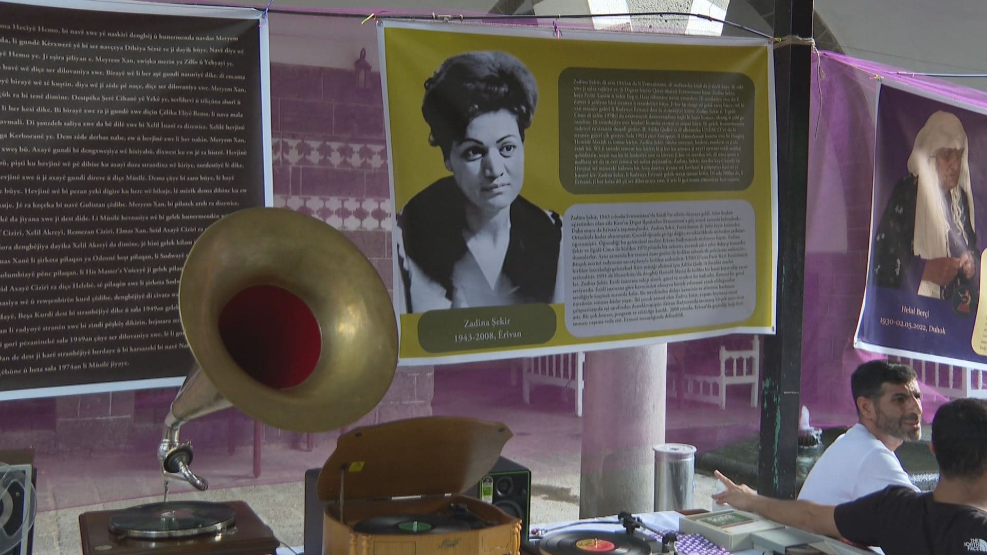 A project has recorded and digitized the songs of 32 Kurdish female folk singers in Turkey. Photo: Rudaw