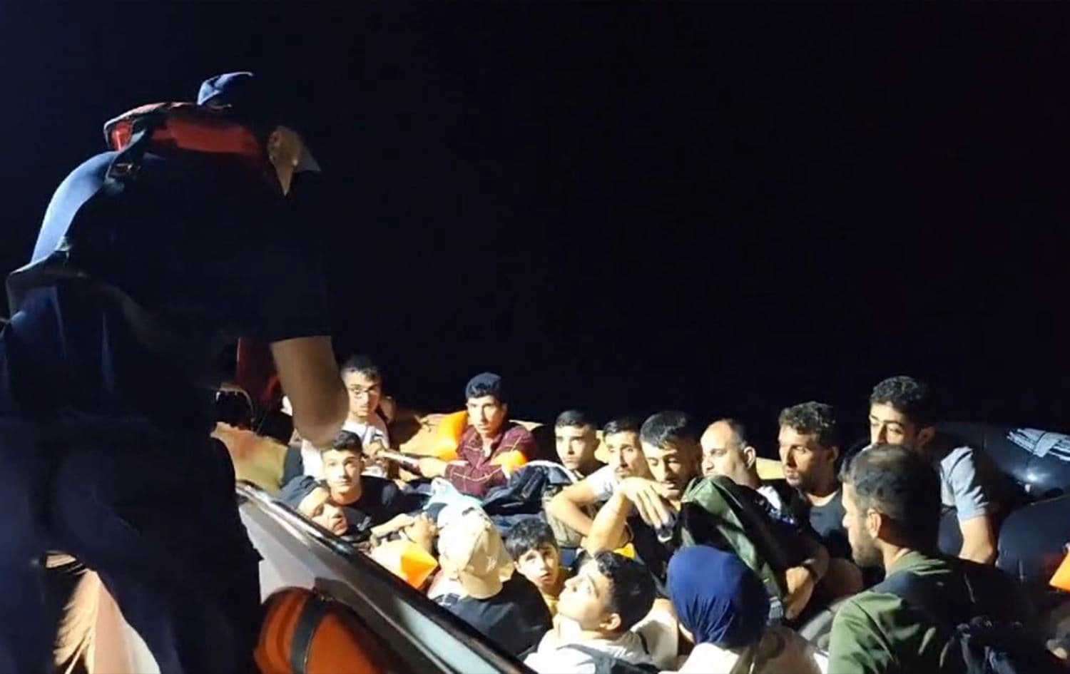 Li Muglayê 47 koçber hatin desteserkirin/Wêne: AA