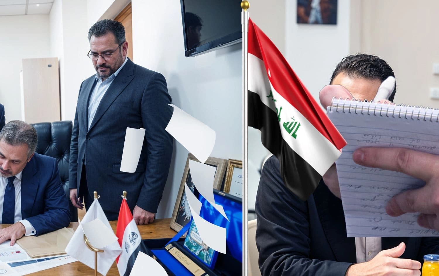 کارەکتەرەکانی ناو وێنەکە بە ژیریی دەستکرد دروستکراون