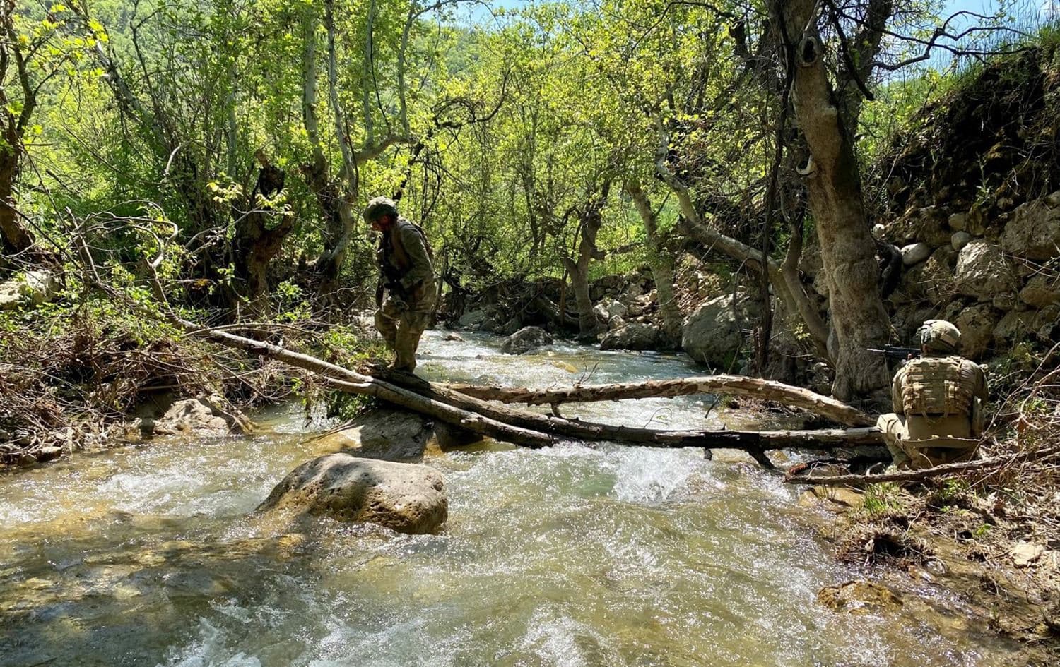 Turkish soldier in the Kurdistan Region. Photo: Turkish defence ministry/file