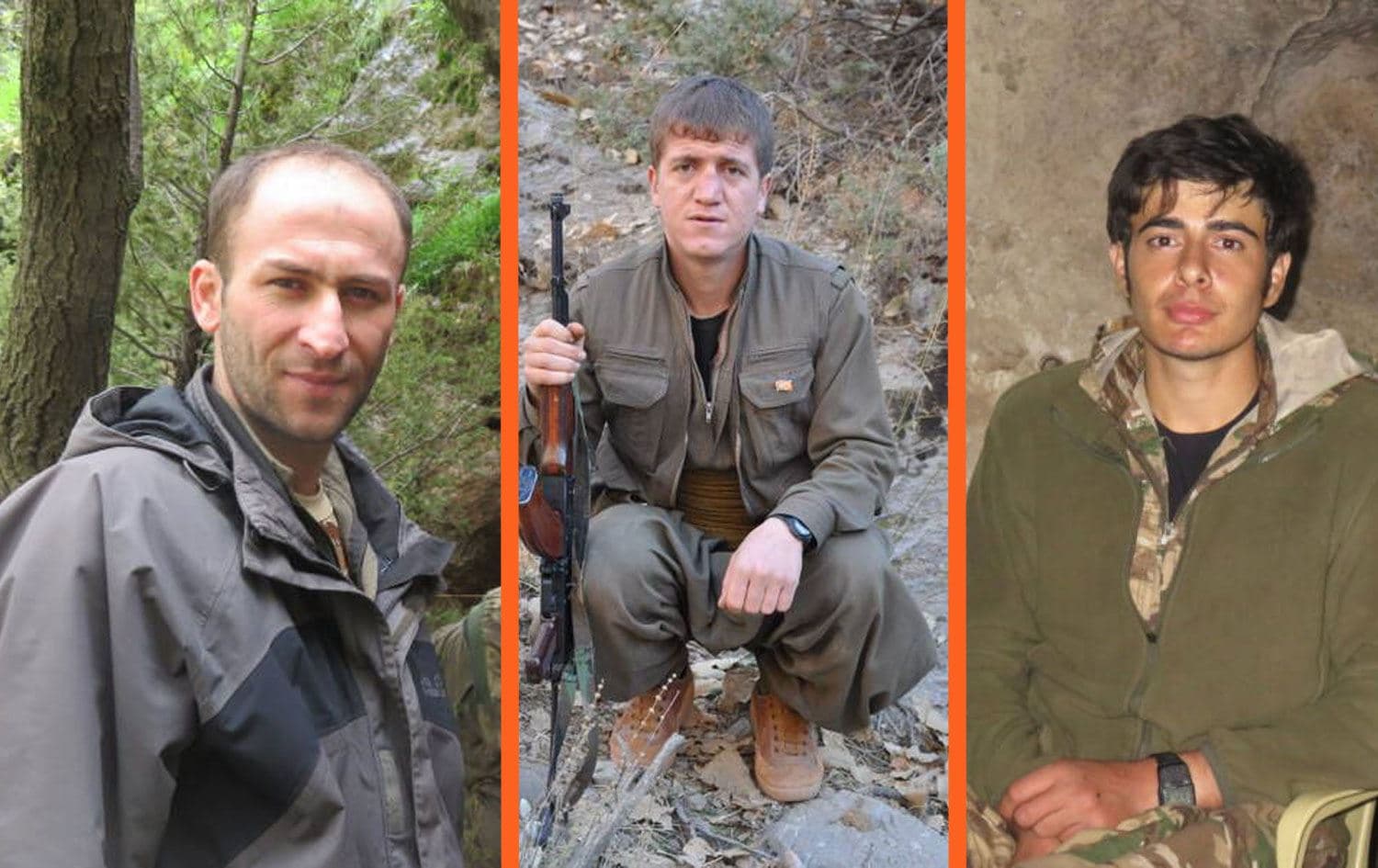 Kimlikleri açıklanan HPG üyeleri