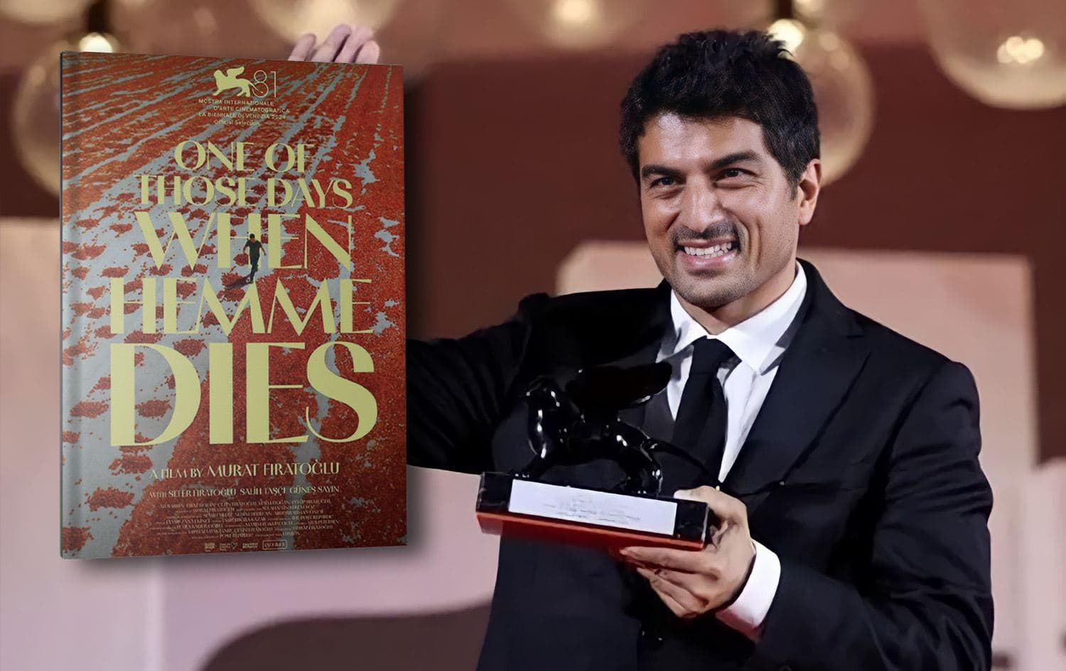 Film festivali ödülü alan yönetmen Murat Fıratoğlu