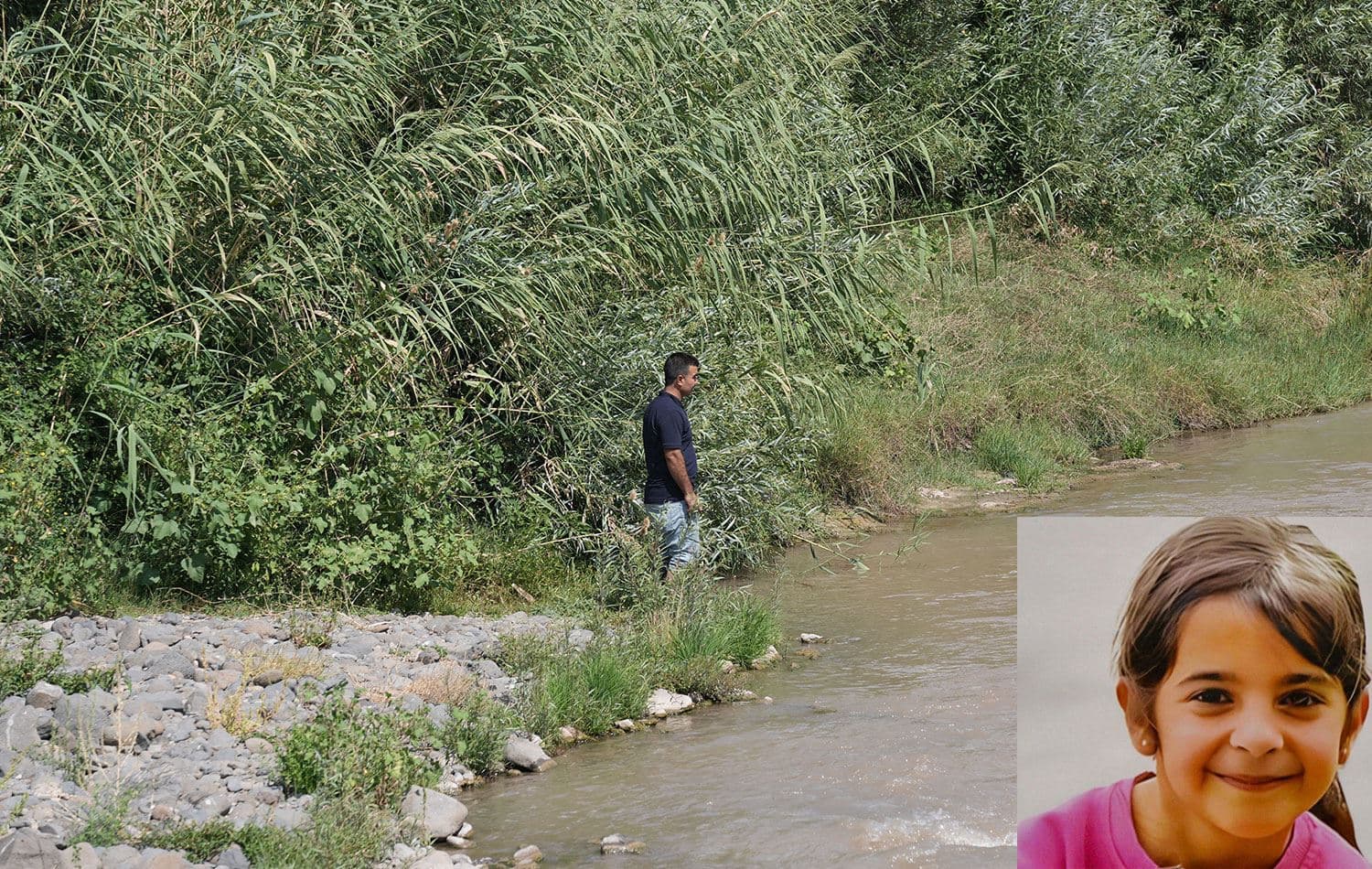 Termê Narîn Guranê li ber çemekî nêzîkî gund hat dîtin/Wêne: AA