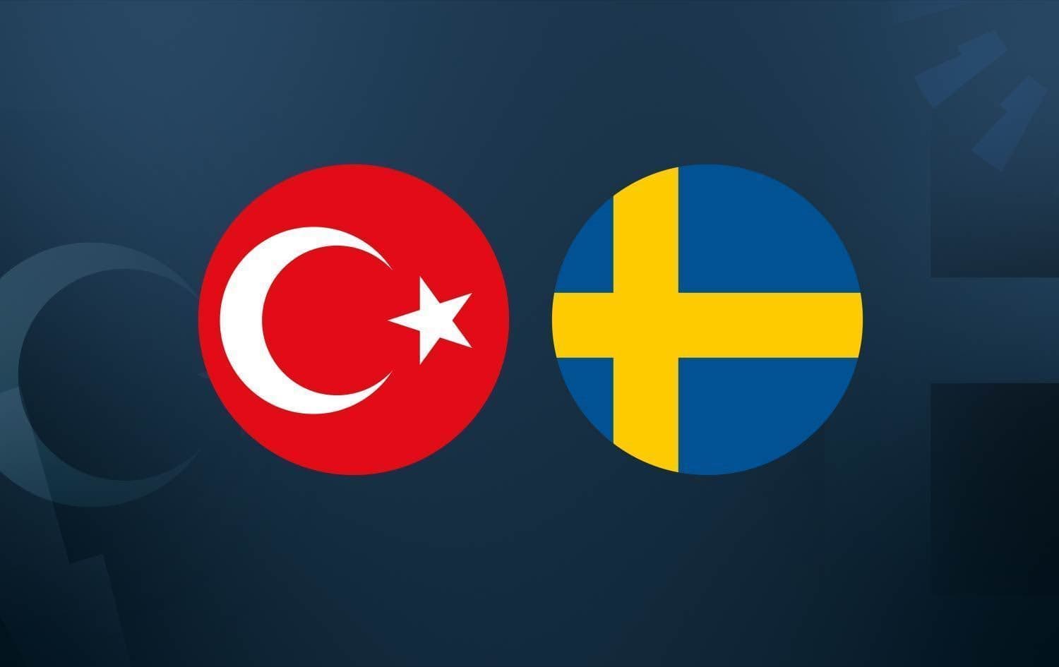 Alayên Tirkiye û Swêdê / Wêne: Rûdaw Grafîk