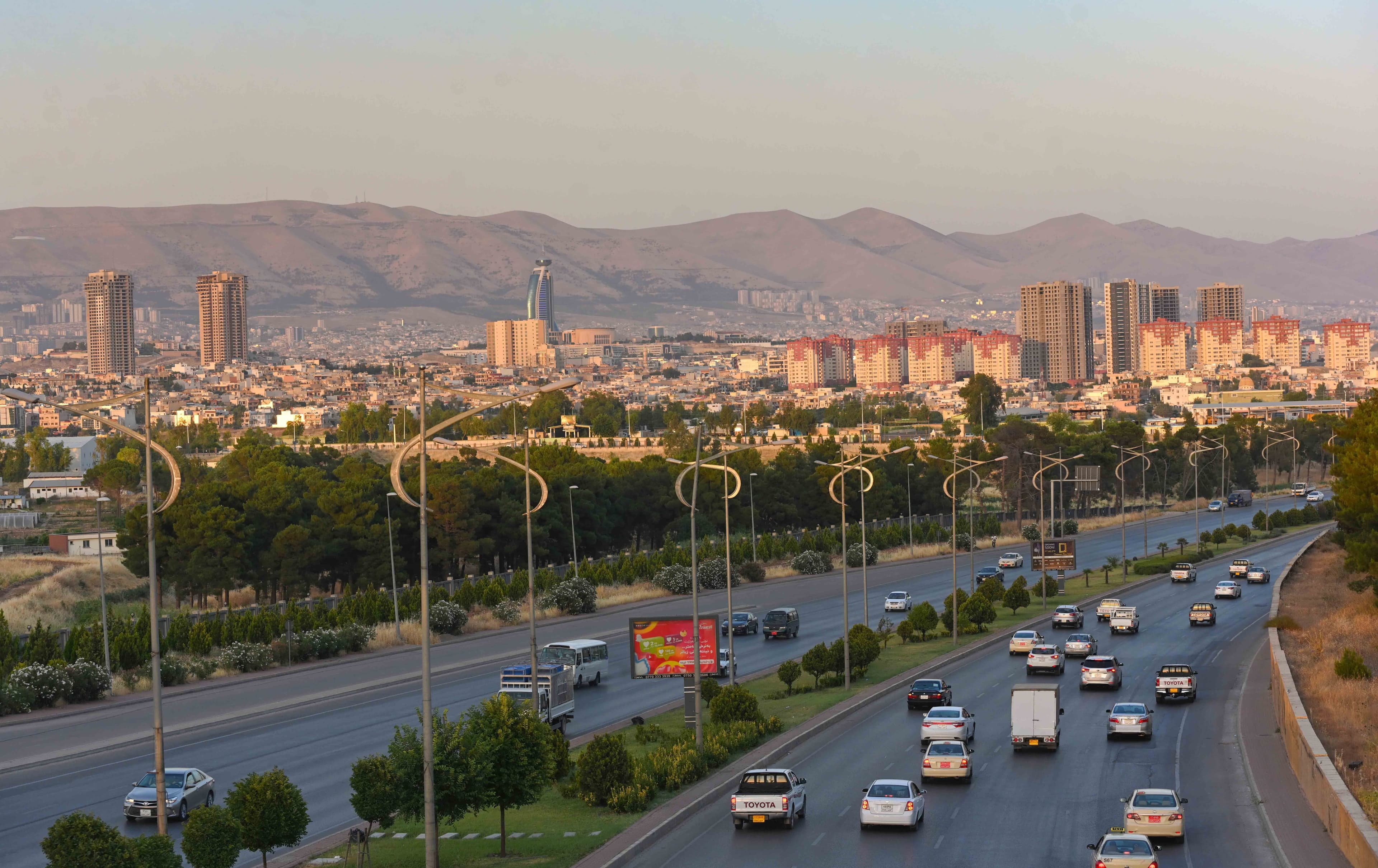 دیمەنێکی شاری سلێمانی. وێنە: بڵند تاهیر - رووداو