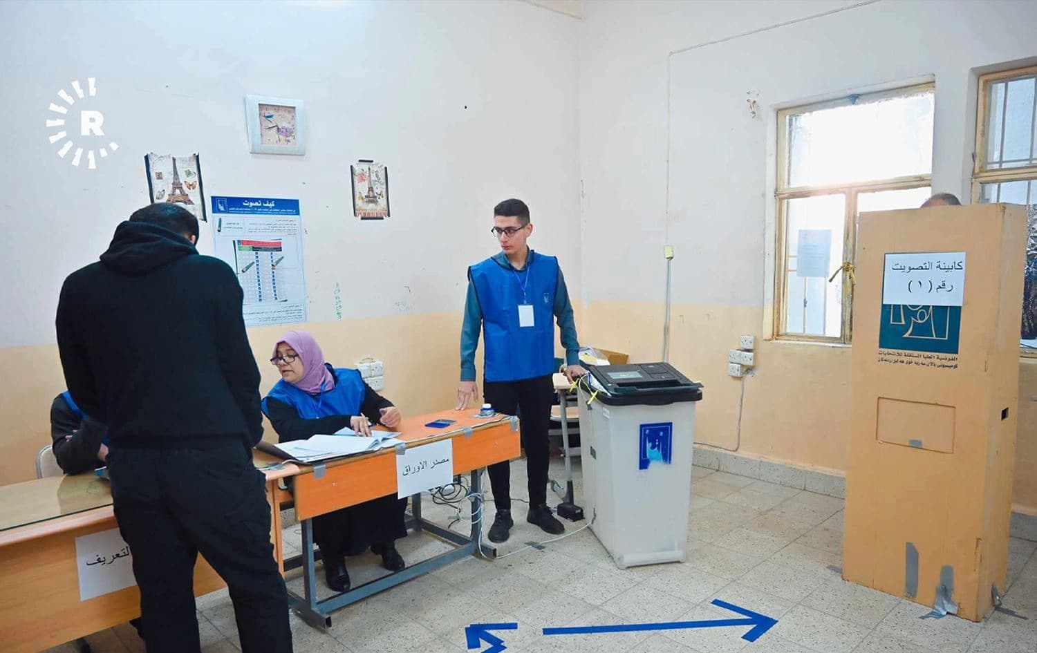 بنکەیەکی دەنگدان. وێنە: بڵند تاهیر - رووداو