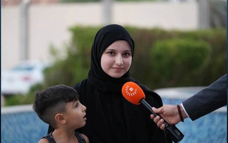 İsrail’in saldırılarından kaçarak Irak'a sığınan on binlerce Lübnanlı arasında 16 yaşındaki Şahad Assi de var. / Foto: Rudaw