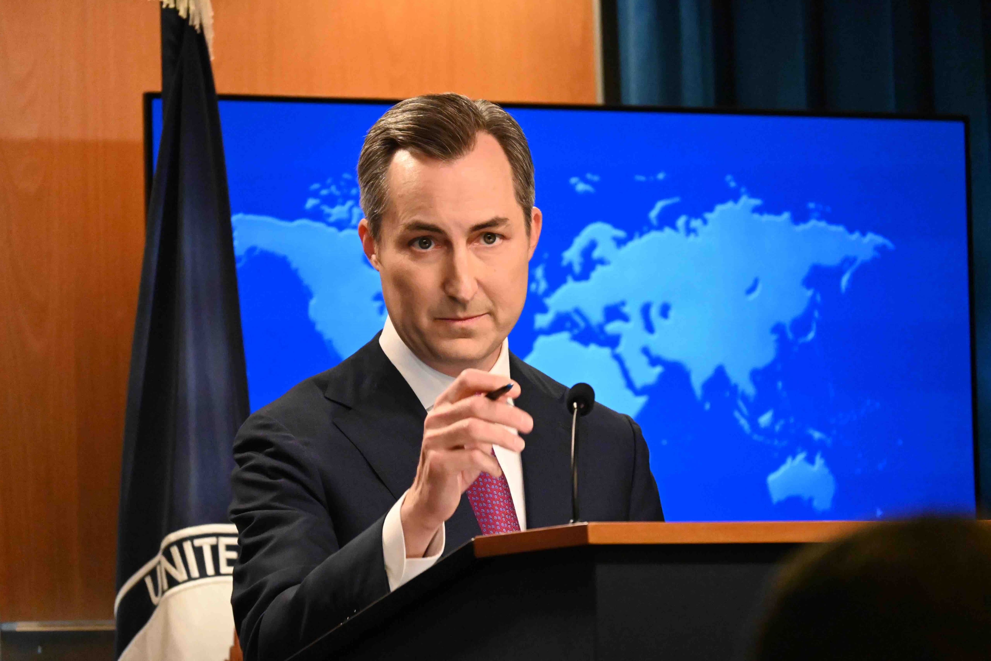 US State Department Spokesperson Matthew Miller. Photo: Barzin Sadi/Rudaw