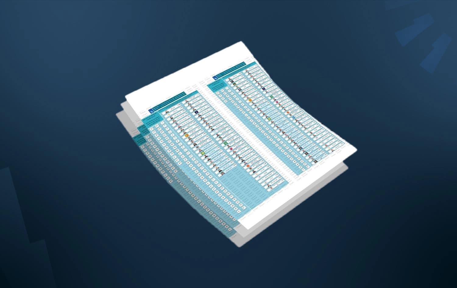 A ballot for the Kurdistan Region parliamentary elections. Graphic: Rudaw/IHEC handout