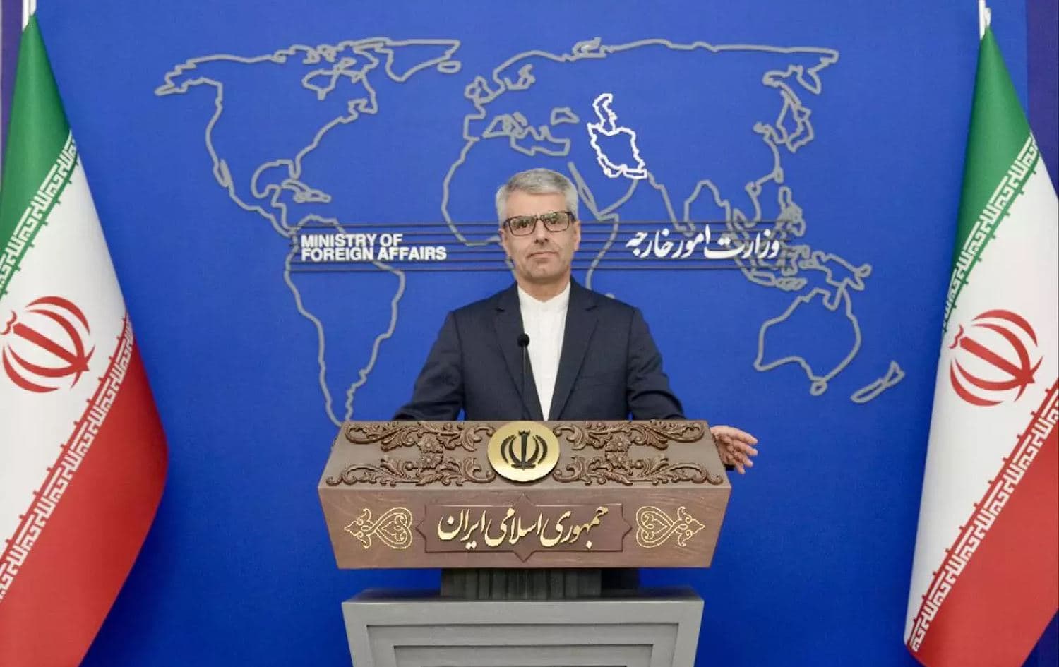 Esmail Baghaei, the spokesperson for the Iranian foreign ministry. Photo: Iranian Foreign Ministry