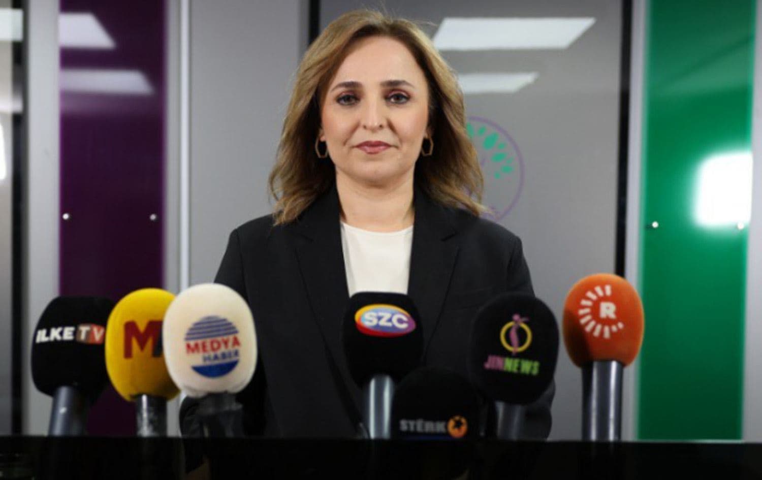 Berdevka DEM Partiyê Ayşegul Dogan\ Wêne: RÛdaw