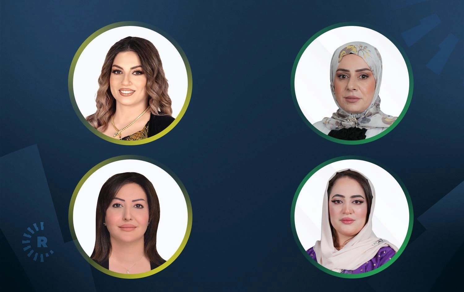 4 jinên yekem\ Wêne: Rûdaw Grafîk