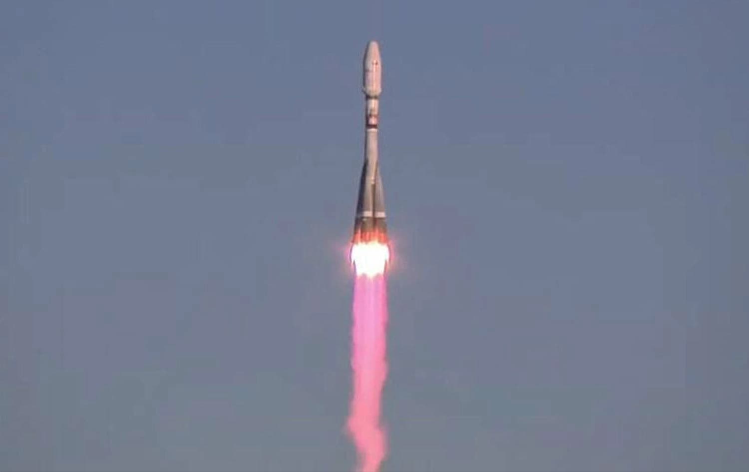 Image showing the launch of Iranian satellites. Photo: IRNA