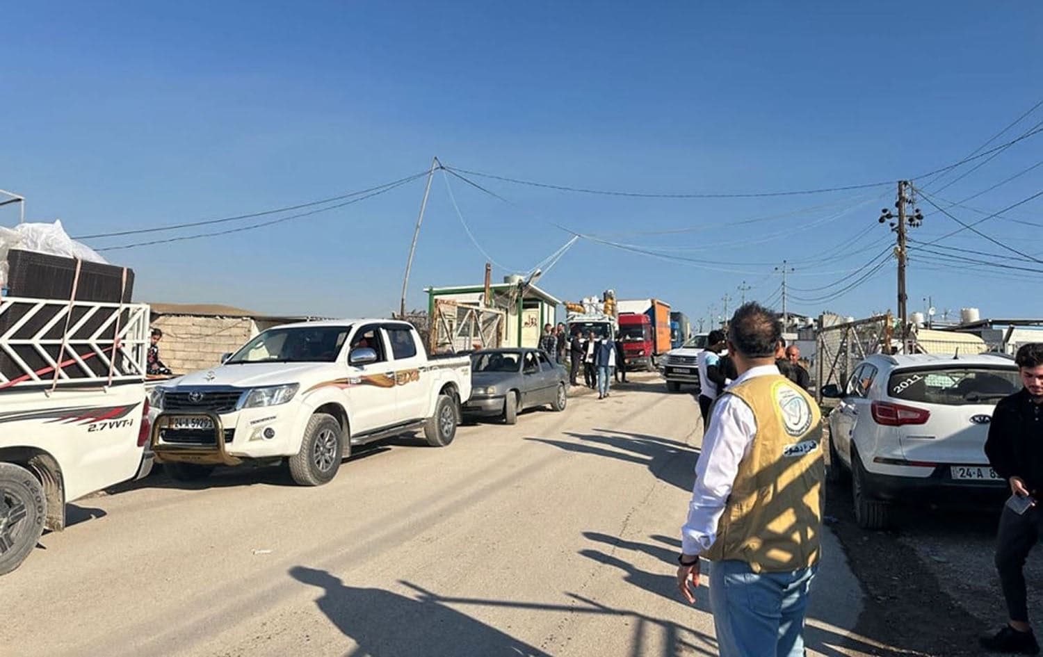 Internally Displaced Persons (IDP) in Duhok's Mam Rashan camp preparing to return to their homes in Shingal. Photo: Iraqi migration ministry