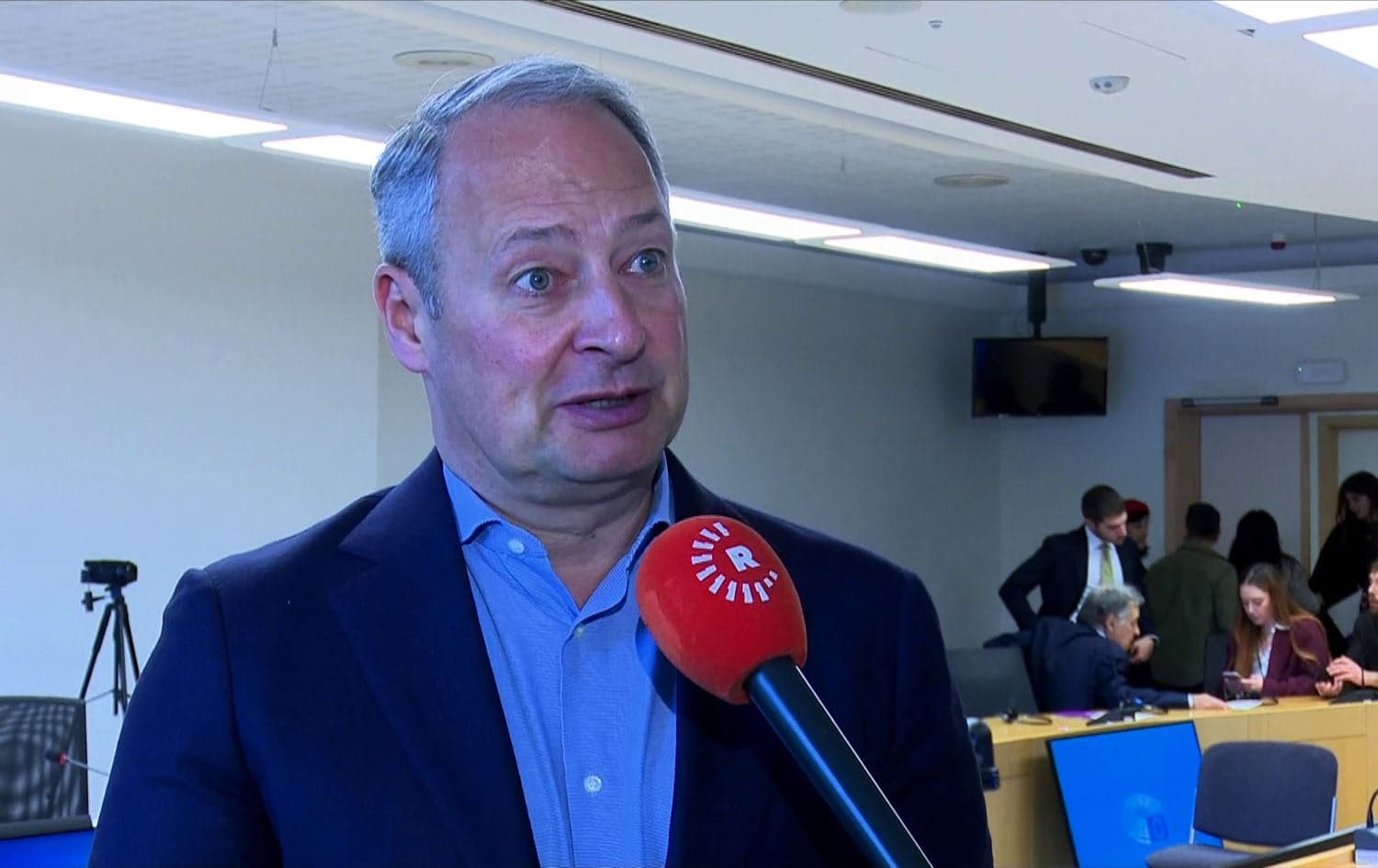 Andreas Schieder, member of the european parliament, speaking to Rudaw on November 15, 2024. Photo: Rudaw