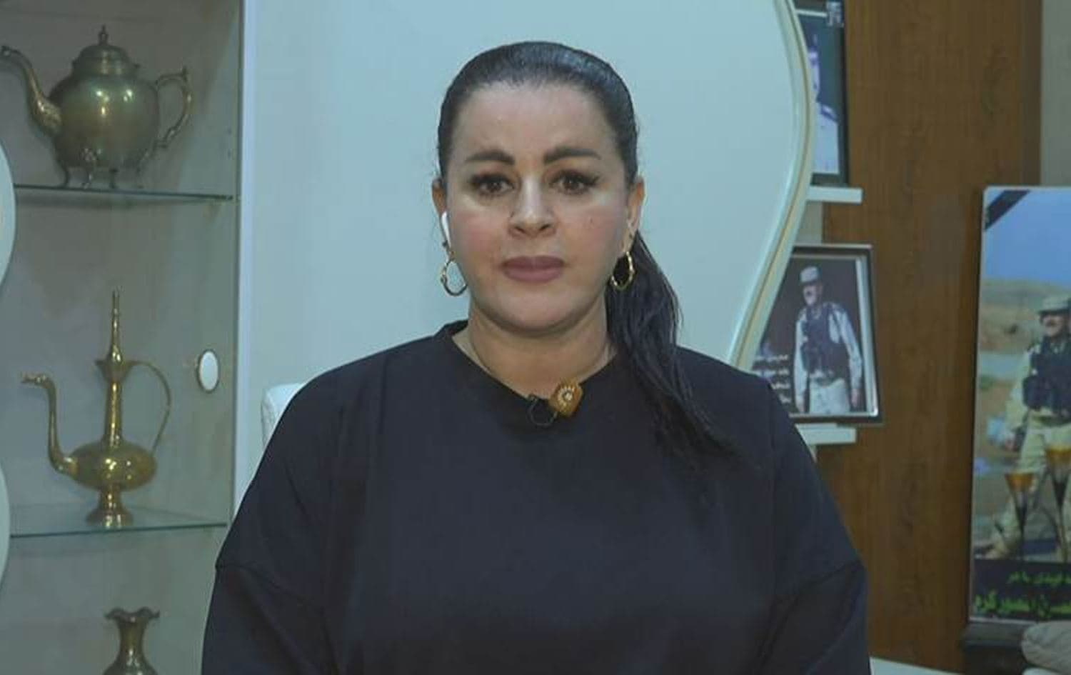 Suzan Mansour, an MP of the Iraqi parliament, speaking to Rudaw on November 22, 2024. Photo: Screengrab/Rudaw